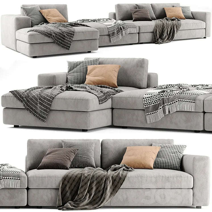 Ditre Urban Chaise Longue Sofa 2 3DSMAX Model
