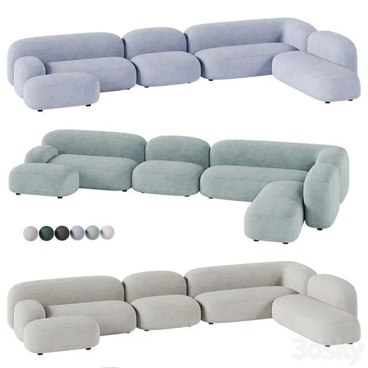 DIVAN.RU modular sofa Ribble 3dsMax Model