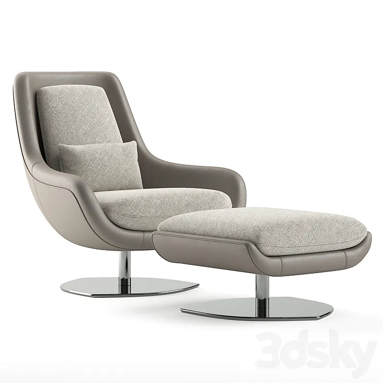 Domkapa Elba Armchair 3DSMAX Model