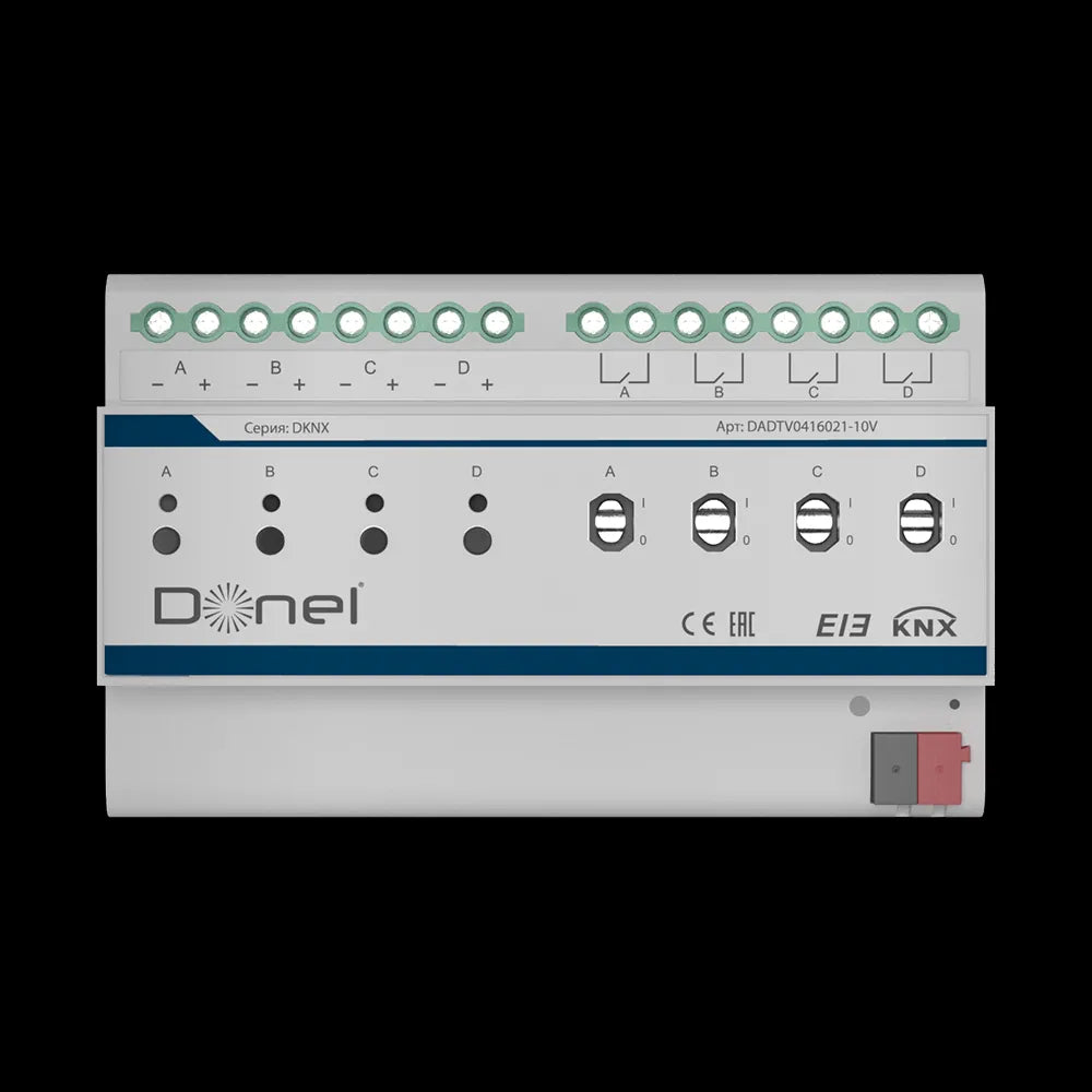 Donel  - KNX channel multifunction actuator DADTV0416021 3ds Max
