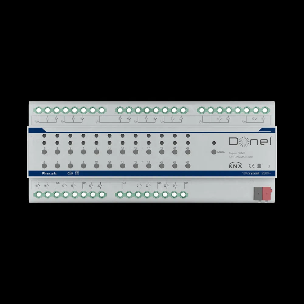 Donel  - KNX channel multifunction actuator DAMMA241001 3ds Max