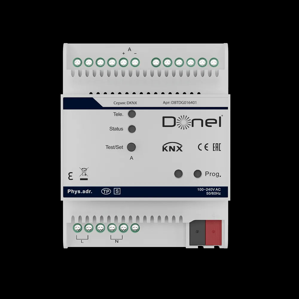 Donel  - KNX channel multifunction actuator DBTDG016401 3ds Max