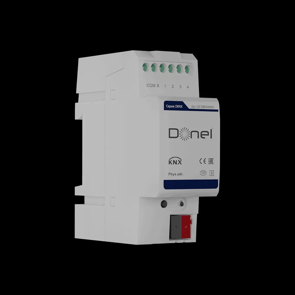 Donel  - KNX channel multifunction actuator DCTBIF040001 3ds Max