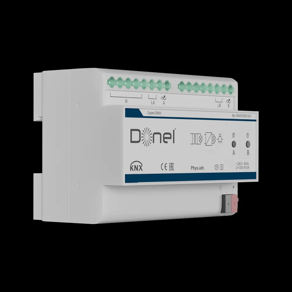 Donel  - KNX channel multifunction actuator DKADSCR021501 3ds Max