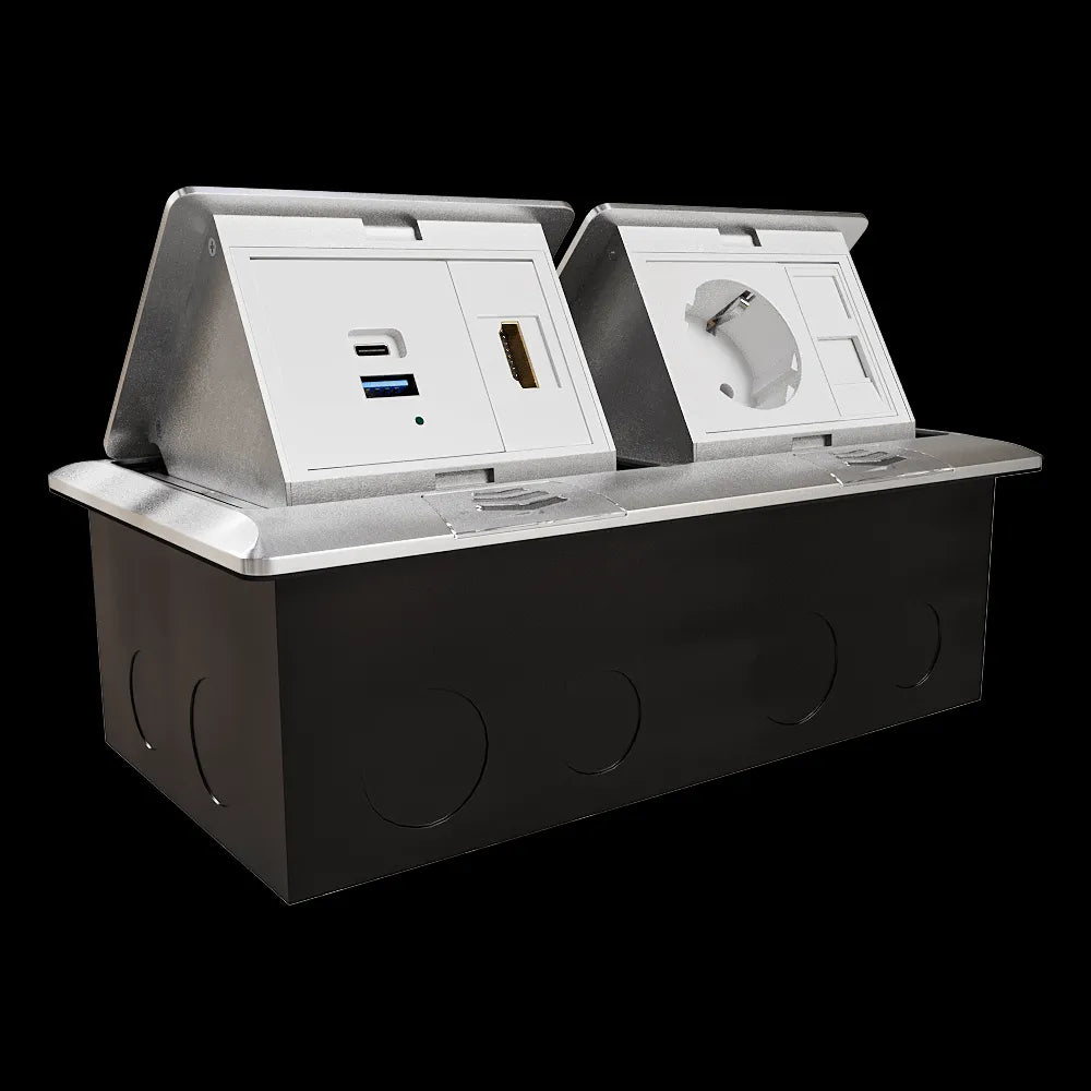 Donel  - Pull-out unit for 3+3 modules aluminum DPB6AL 3ds Max