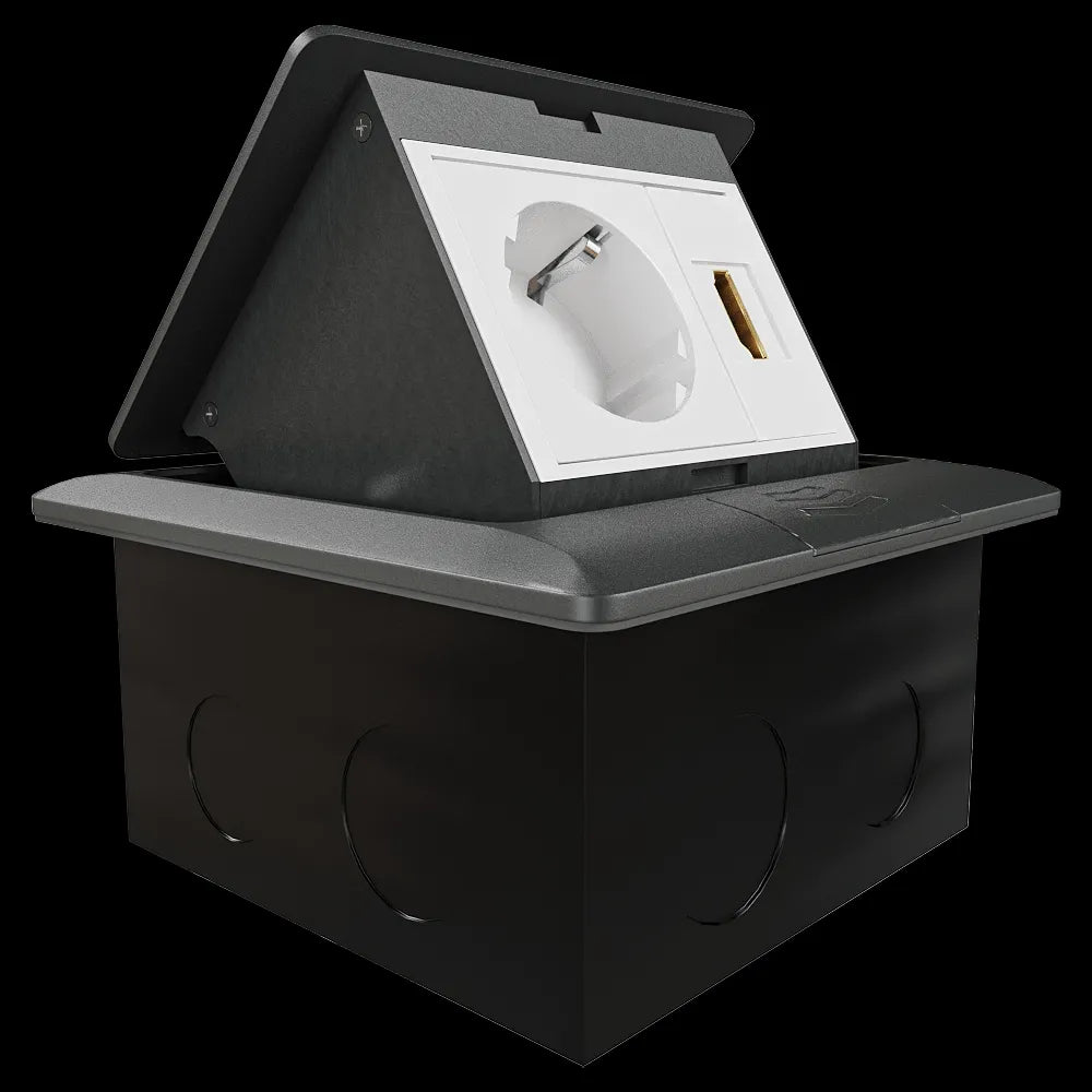 Donel  - Pull-out unit with 3 modules anthracite DPB3AN 3ds Max