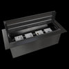 Donel  - Tabletop recessed socket block with hinged cover DDSB8HLB 3ds Max