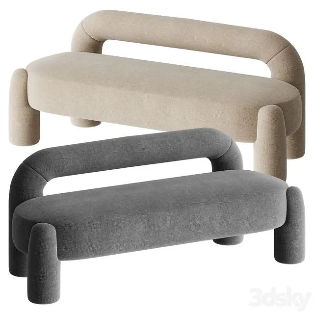 DOOQ MARLON Bench 3dsMax Model
