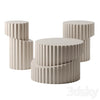 DORIC coffee tables by Roche Bobois 3DSMAX Model