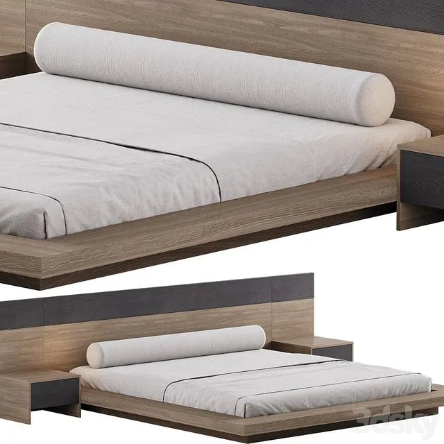 Double bed 04 3dsMax Model