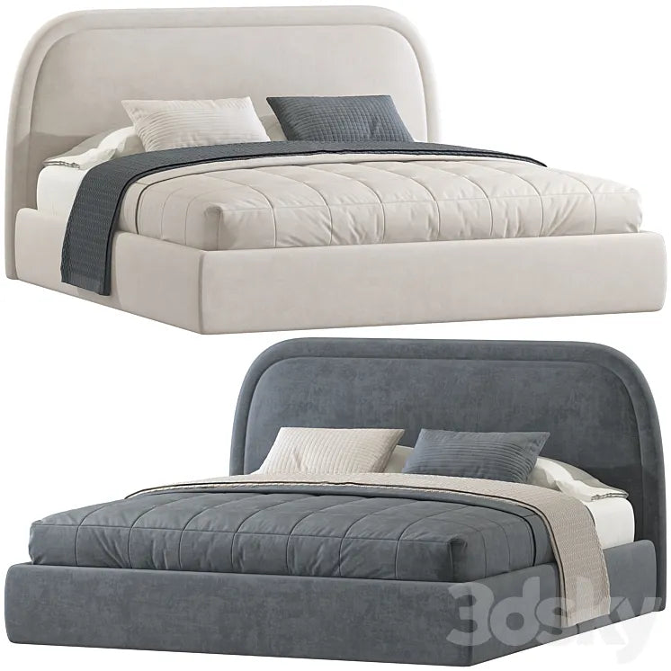 Double bed 150. 3DSMAX Model