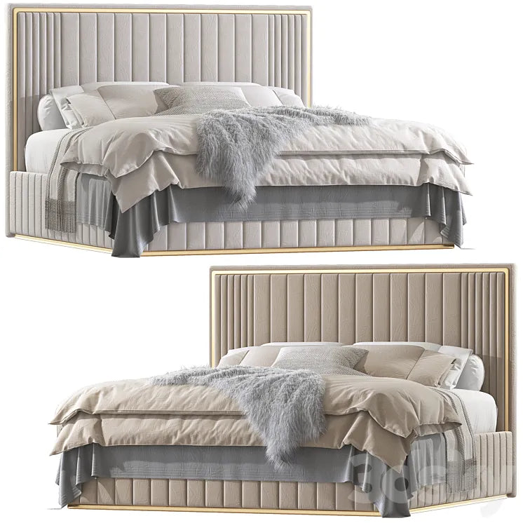 Double bed 71 3DSMAX Model