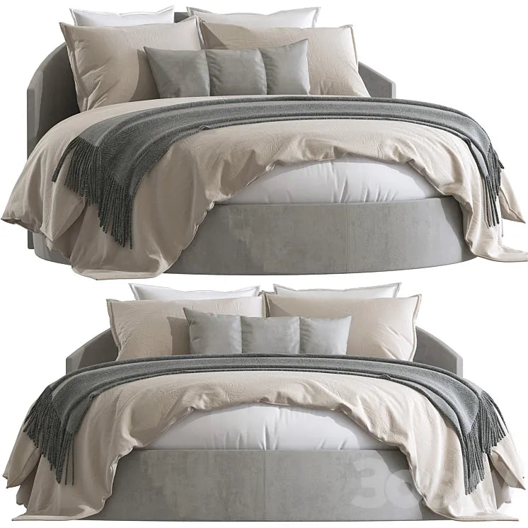 Double bed 95. 3DSMAX Model
