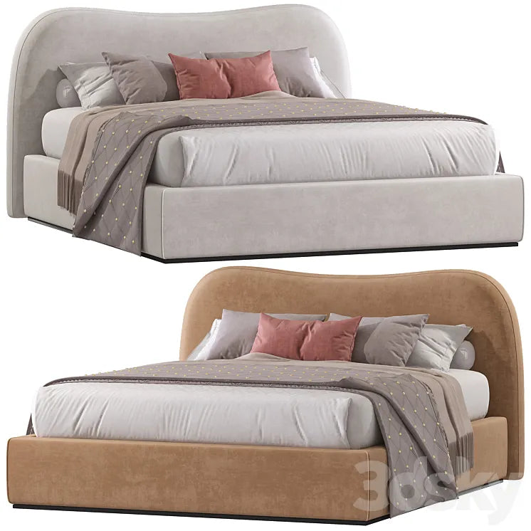 Double bed 99. 3DSMAX Model