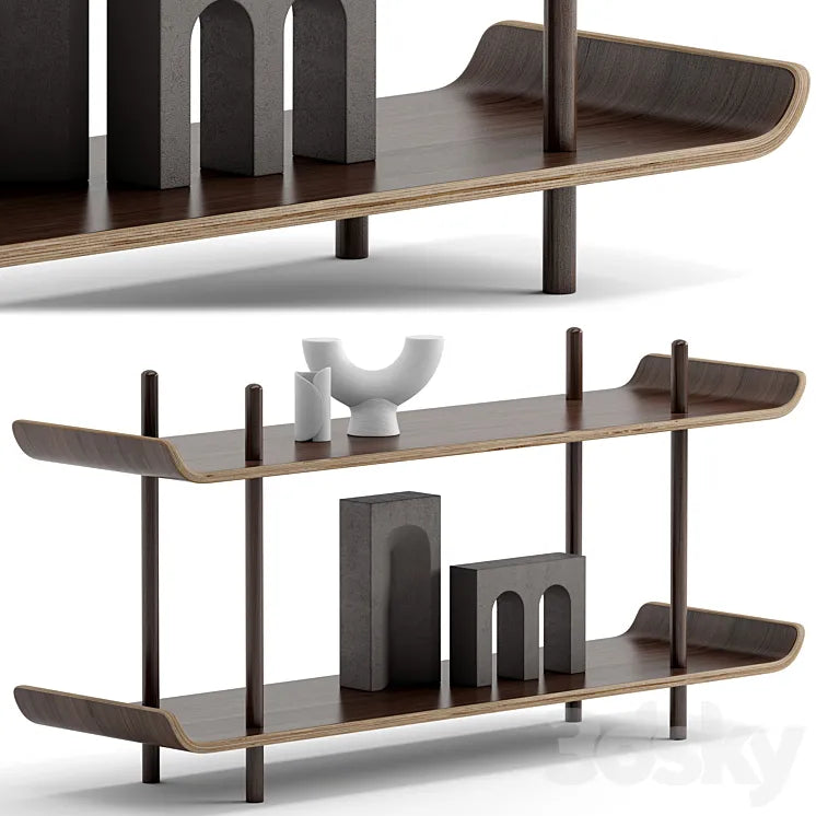 Double Demi Shelf 3DSMAX Model