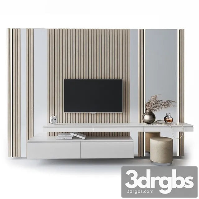 Dressing table and tv stand 2 3D Model Free