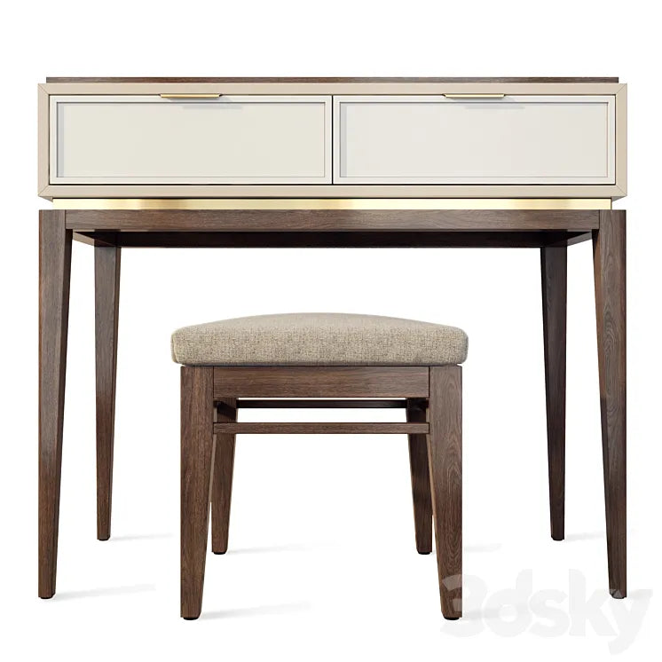 Dressing table Vermont. Vanity by Wooden Kors. 3DSMAX Model