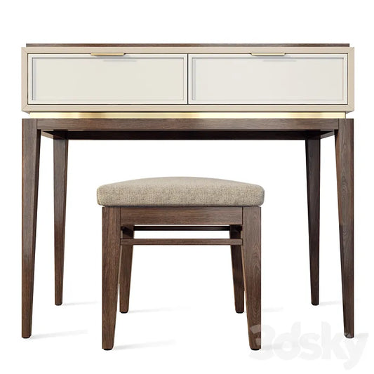 Dressing table Vermont. Vanity by Wooden Kors. 3DSMAX Model