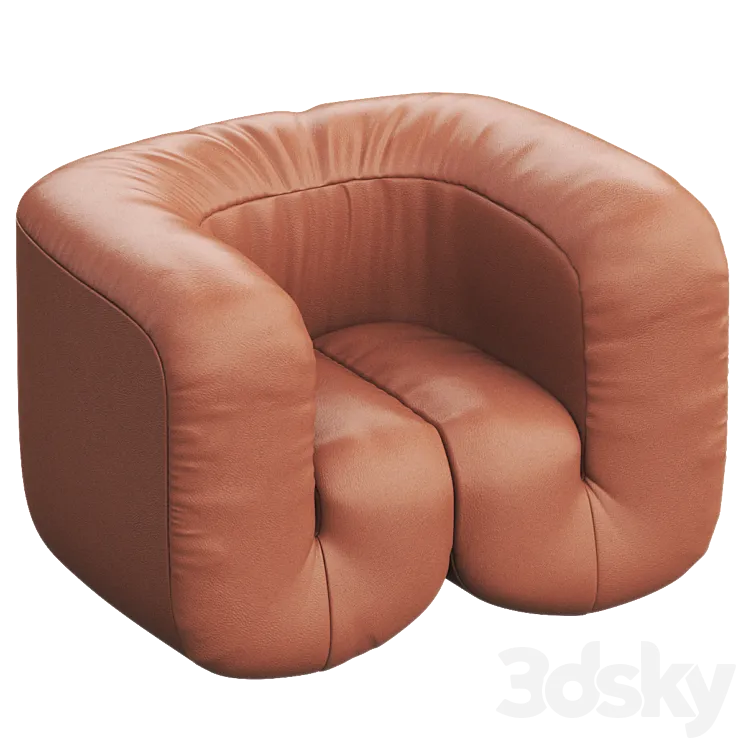 DS-707 Leather armchair By de Sede 3DSMAX Model