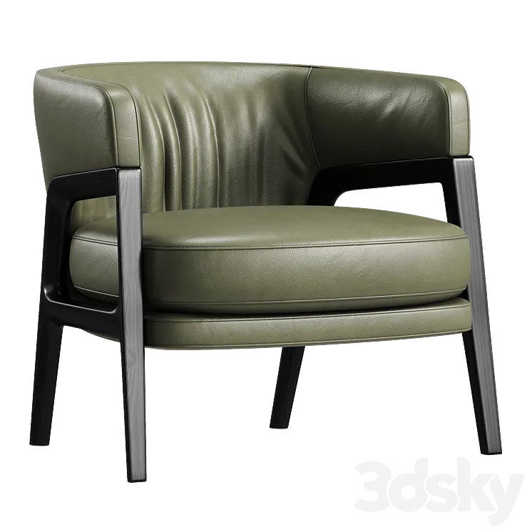 Duo Armchair by Paltrona Frau 3DSMAX Model