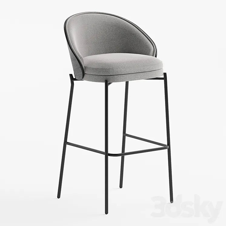 Easy stool Kave Home 3DSMAX Model