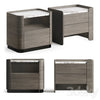 Echo Wood Bedside Table Lux Lucia Casa 3DSMAX Model