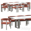 Eichholtz Clubhouse & GARIBALDI dining table 3DSMAX Model