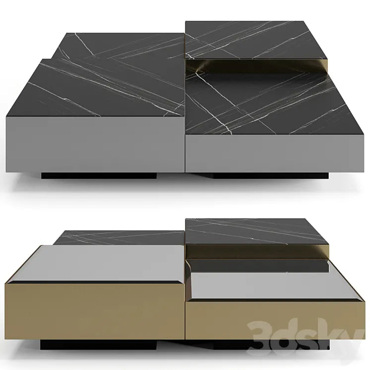 Eichholtz Esposito coffee tables set 3DSMAX Model