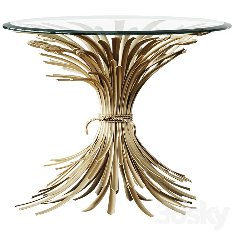 Eichholtz SIDE TABLE BONHEUR Ø 90 CM Coffee table coffee table 3DSMAX Model