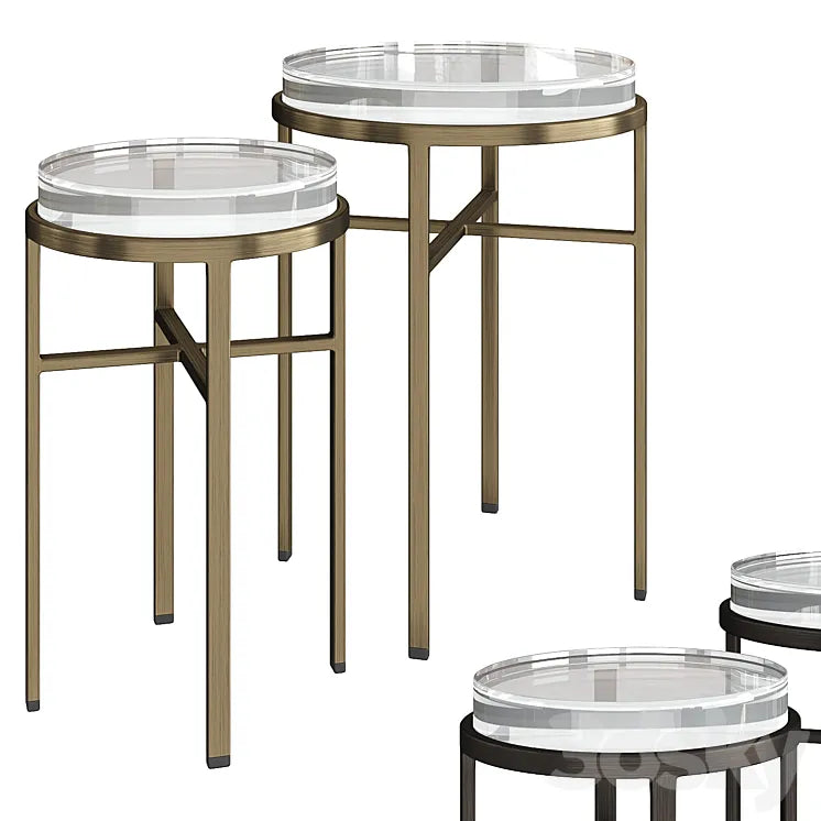 Eichholtz Side Table Hoxton 3DSMAX Model