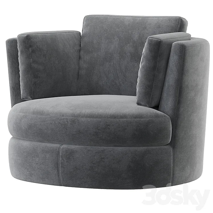 Eichholtz  Swivel Chair Clarissa 3DSMAX Model