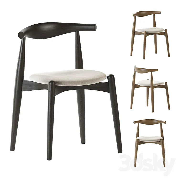 Elbow Dining Chair Carlhansen 3DSMAX Model