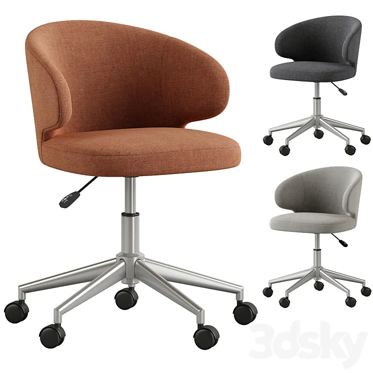 Elga office chair. LA REDOUTE INTERIEURS 3DSMAX Model