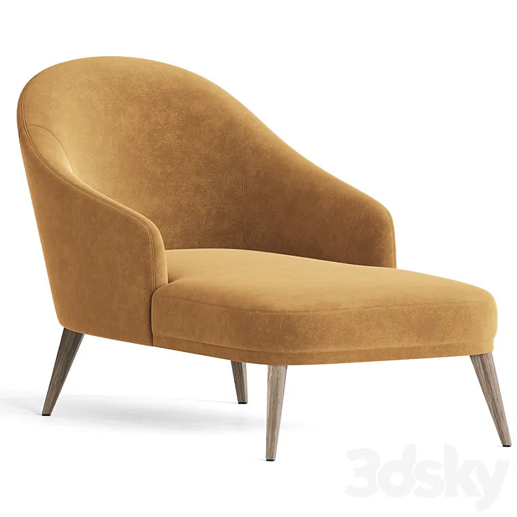 Eliza Chaise Lounge 3DSMAX Model