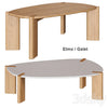 Elmo / Galet Coffee table La Redoute 3DSMAX Model