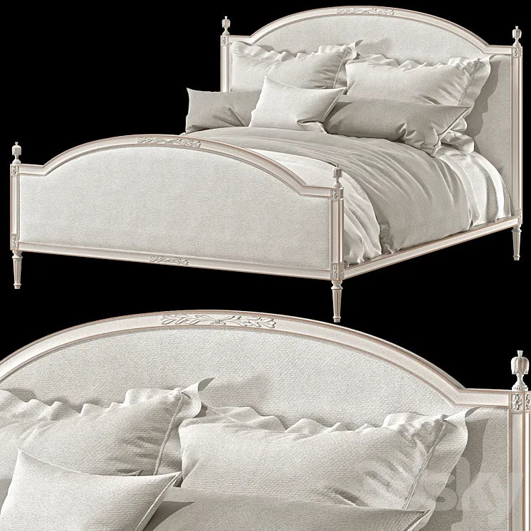Eloquence dauphine bed 3DSMAX Model