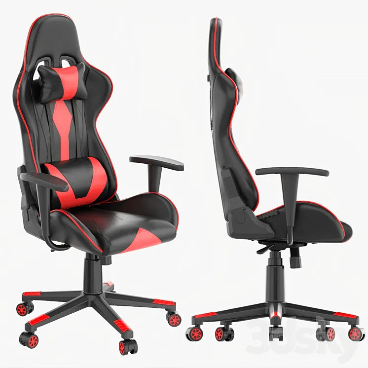 Ergonomic gaming armchair 3DSMAX Model