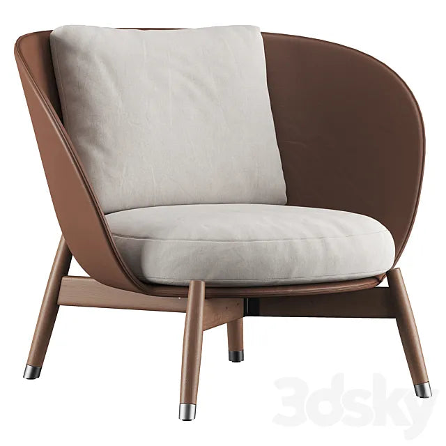 Eri Armchair 3ds Max
