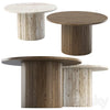 Eric Wooden Round Dining Table by Bpoint Design 3DSMAX Model