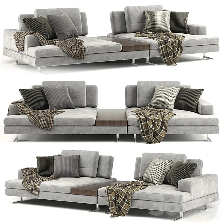 Ermes Sofa by Blanche 02 3DSMAX Model