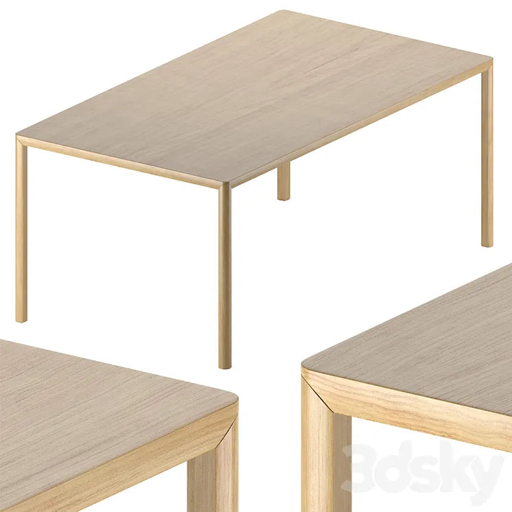 ethnicraft. Air dining table. 3DSMAX Model