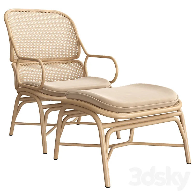 Expormim Frames Lounge Chair 3DSMAX Model