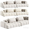 Extra Long Modern Sofa 3dsMax Model