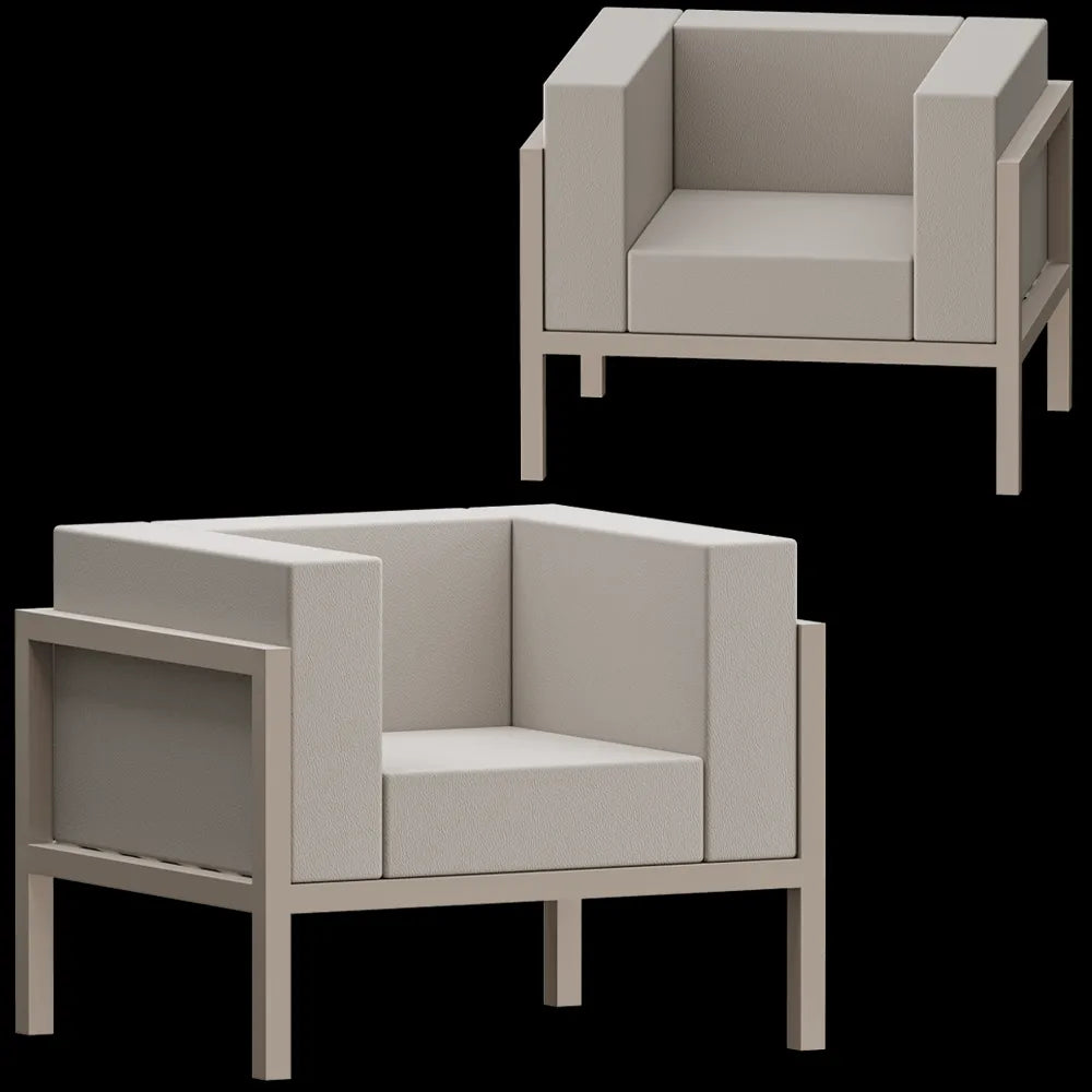 Ezpeleta - Armchair Marine 3ds Max