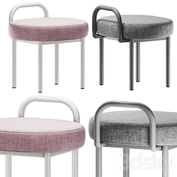 fashion design pouffe 3DSMAX Model