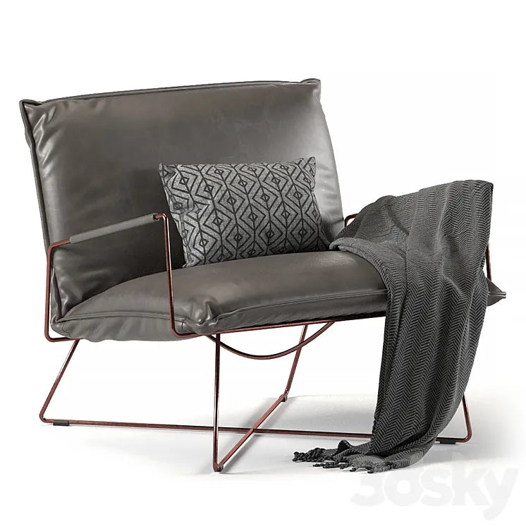 Fauteuil Earl Met Armchair 3DSMAX Model