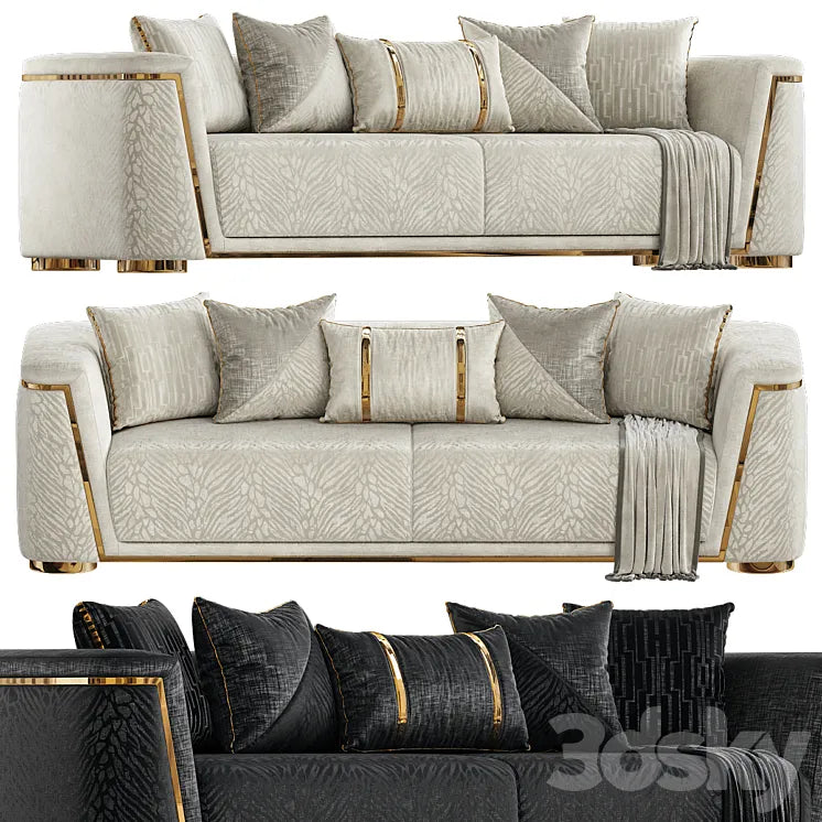 Feam Luxury Sofa 3DSMAX Model