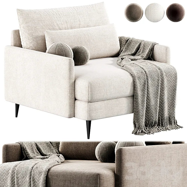 FEEL Armchair by Hauska 3DSMAX Model