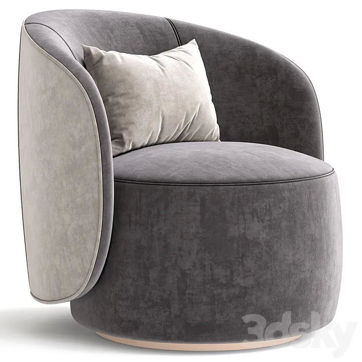 Fendi Casa Anabelle Armchair 3DSMAX Model