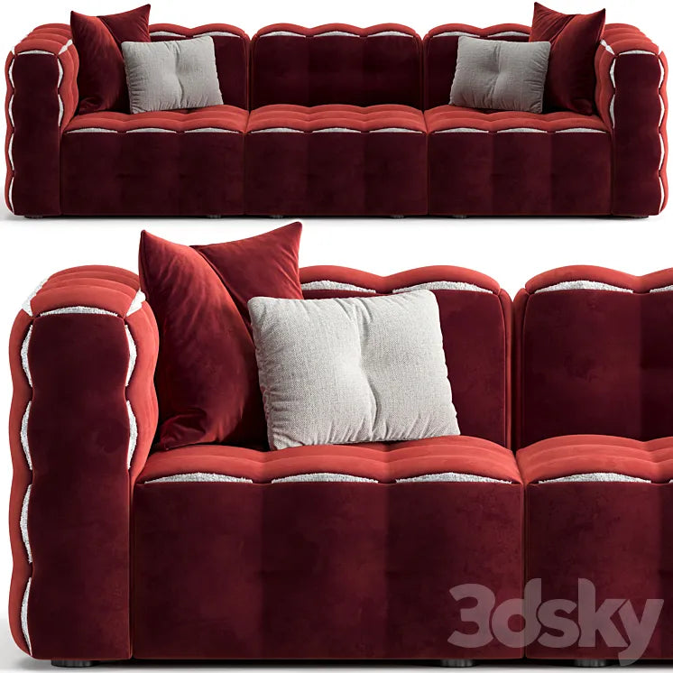 Fendi Casa Fun Sofa 3DSMAX Model